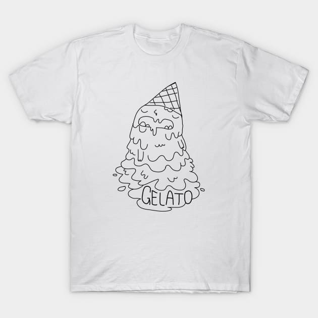 Gelato Boy T-Shirt by HaloCalo